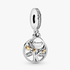 Charm colgante Árbol de familia reluciente Charm colgante Árbol de familia reluciente