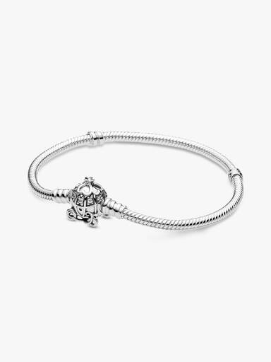 Brazalete Pandora Moments con broche de carroza en forma de calabaza de Cenicienta de Disney