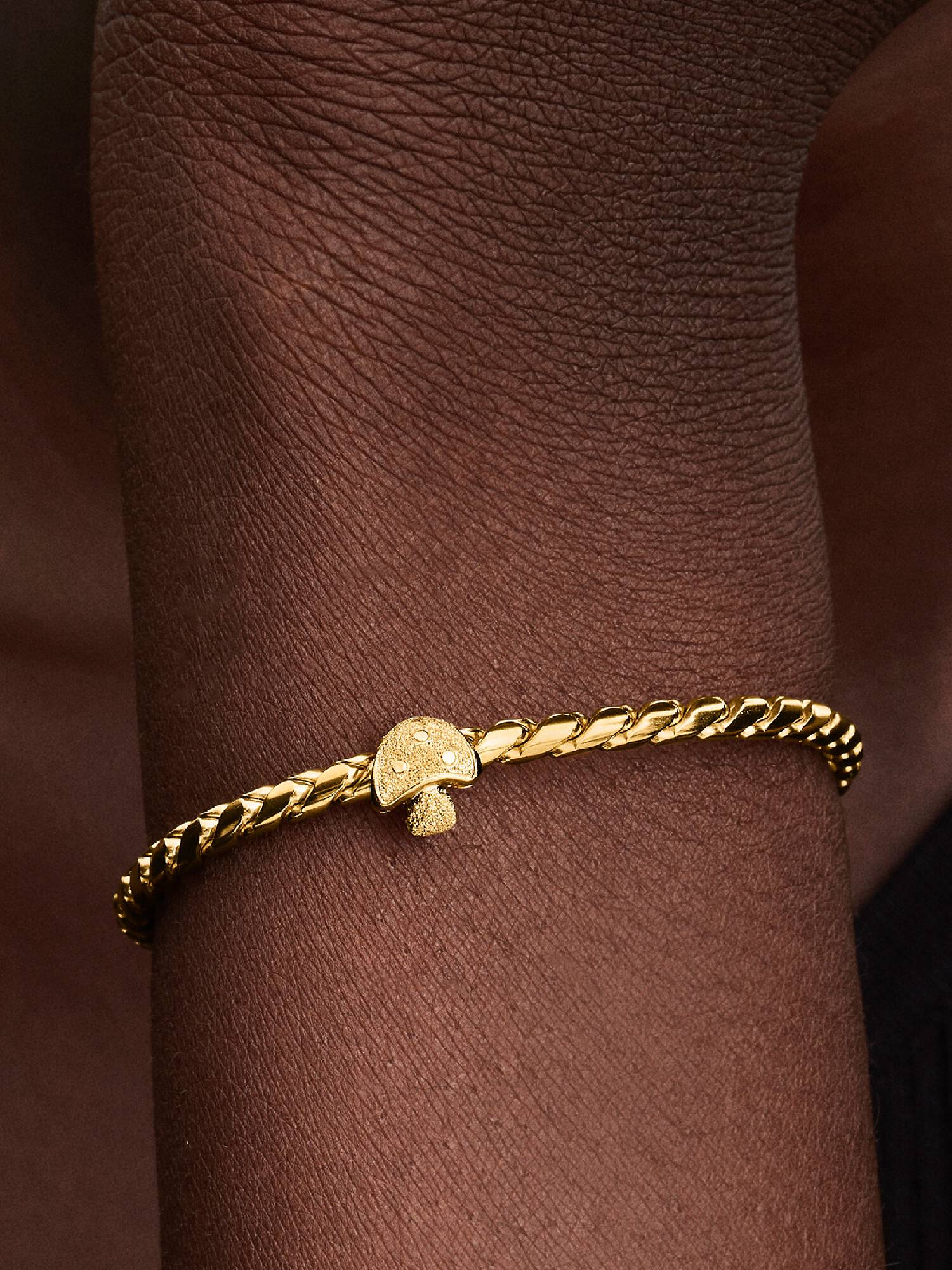 Mini charm Hongo con textura