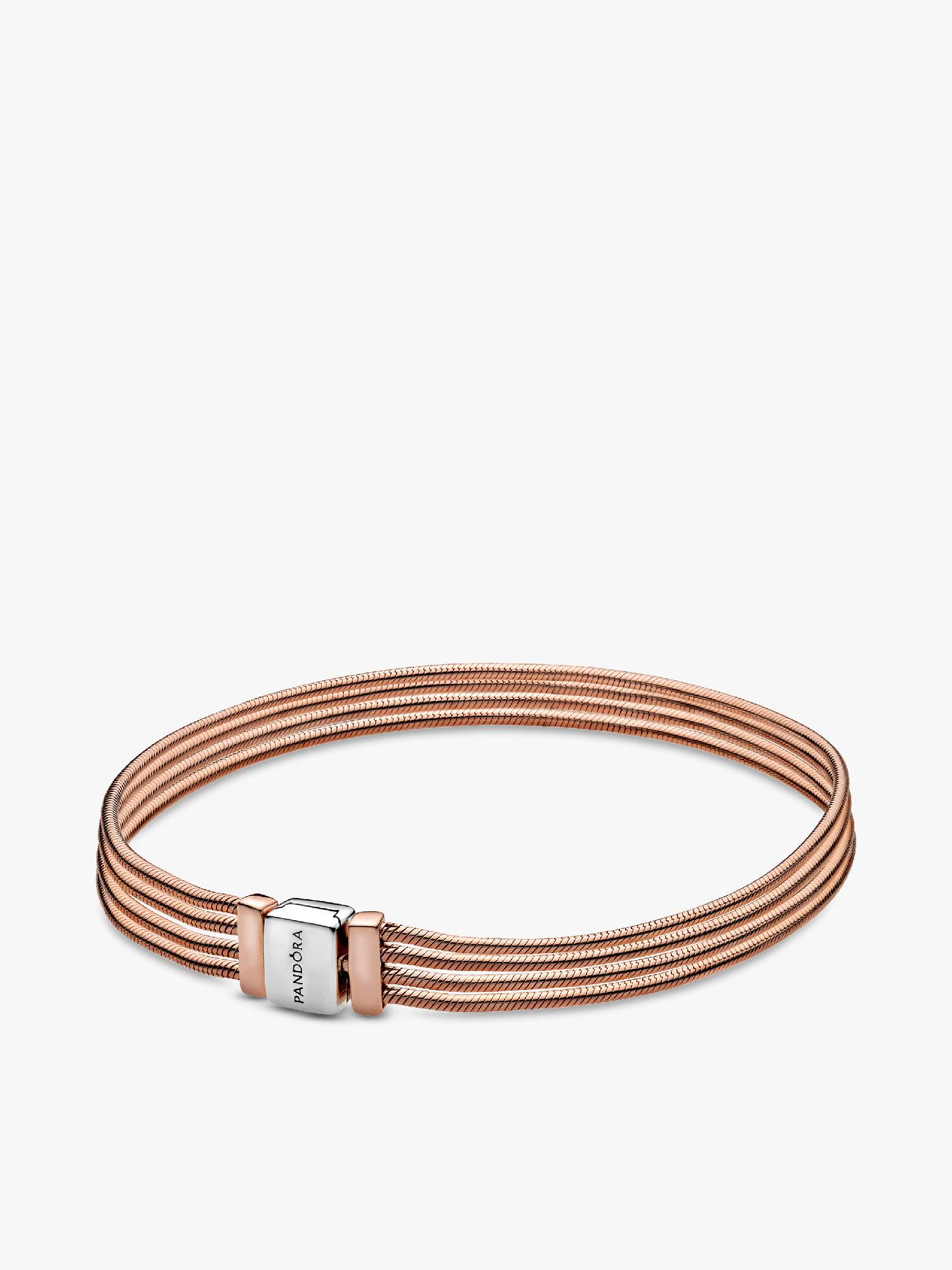Brazalete de múltiples cadenas de serpiente Pandora Reflexions