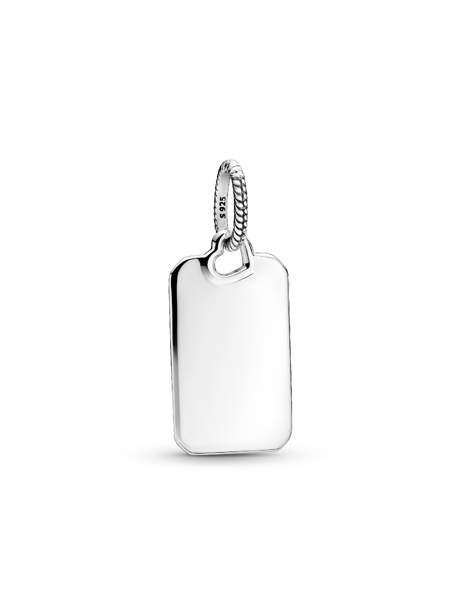 Pendiente Placa rectangular grabable