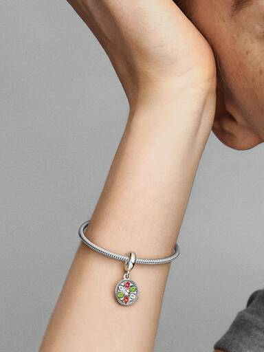 Charm colgante Sombrero Pandora Plata Esterlina