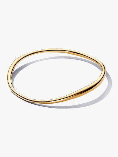 Brazalete rígido de forma orgánica