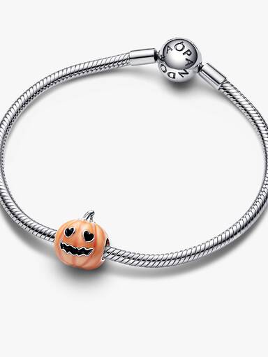 Charm Calabaza Espeluznante que brilla en la oscuridad
