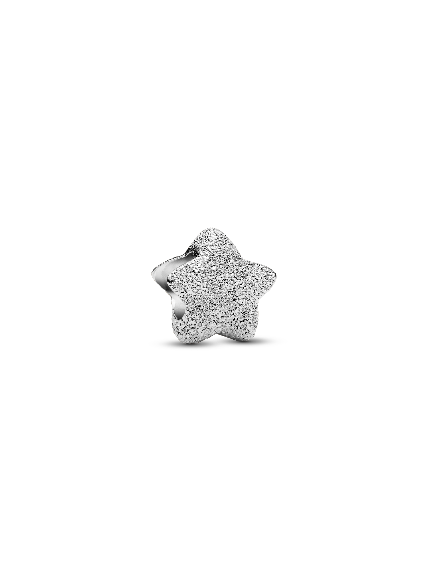 Mini Charm Estrella con textura