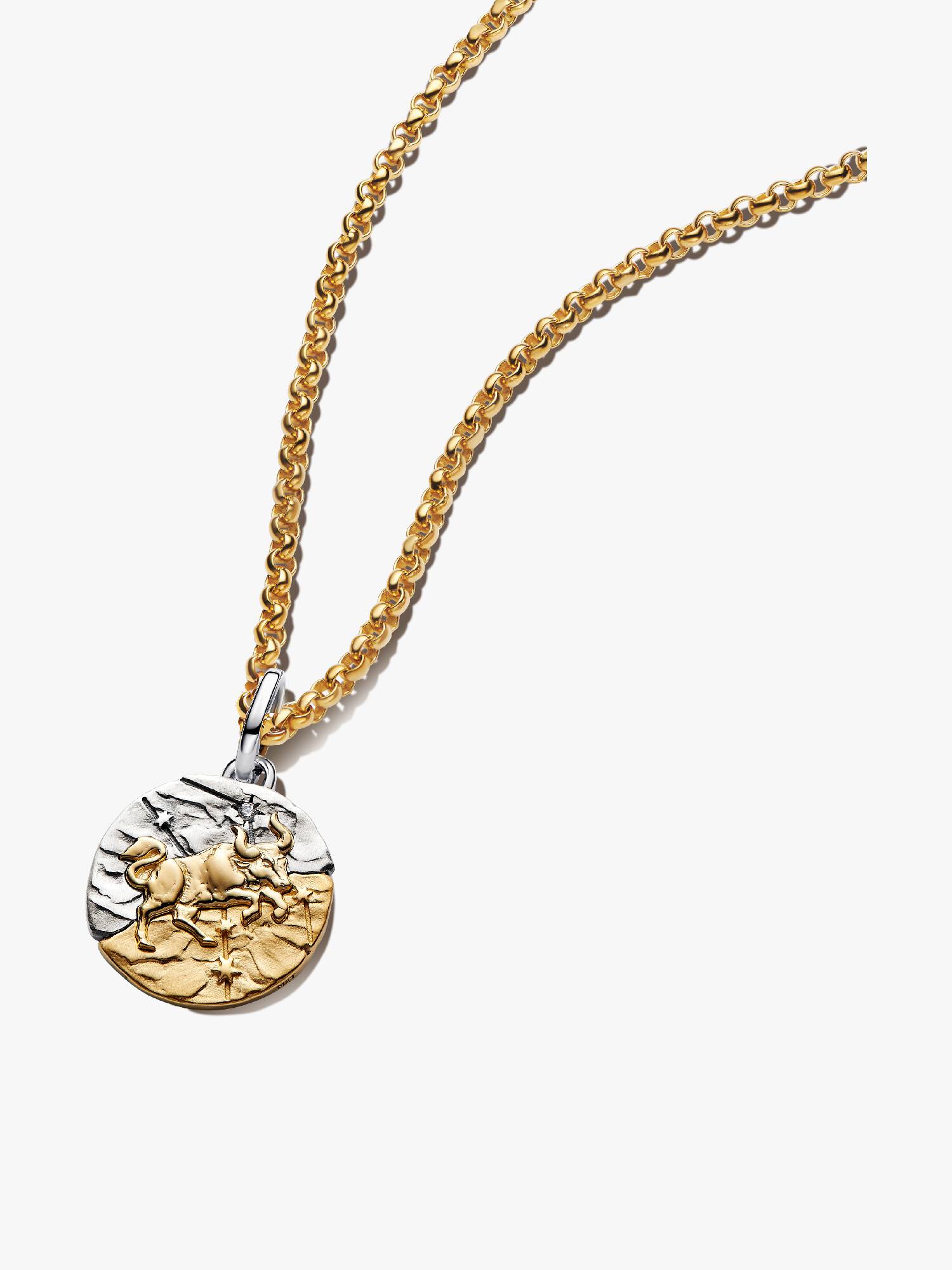 Set de Collar con Colgante Talismán de Tauro