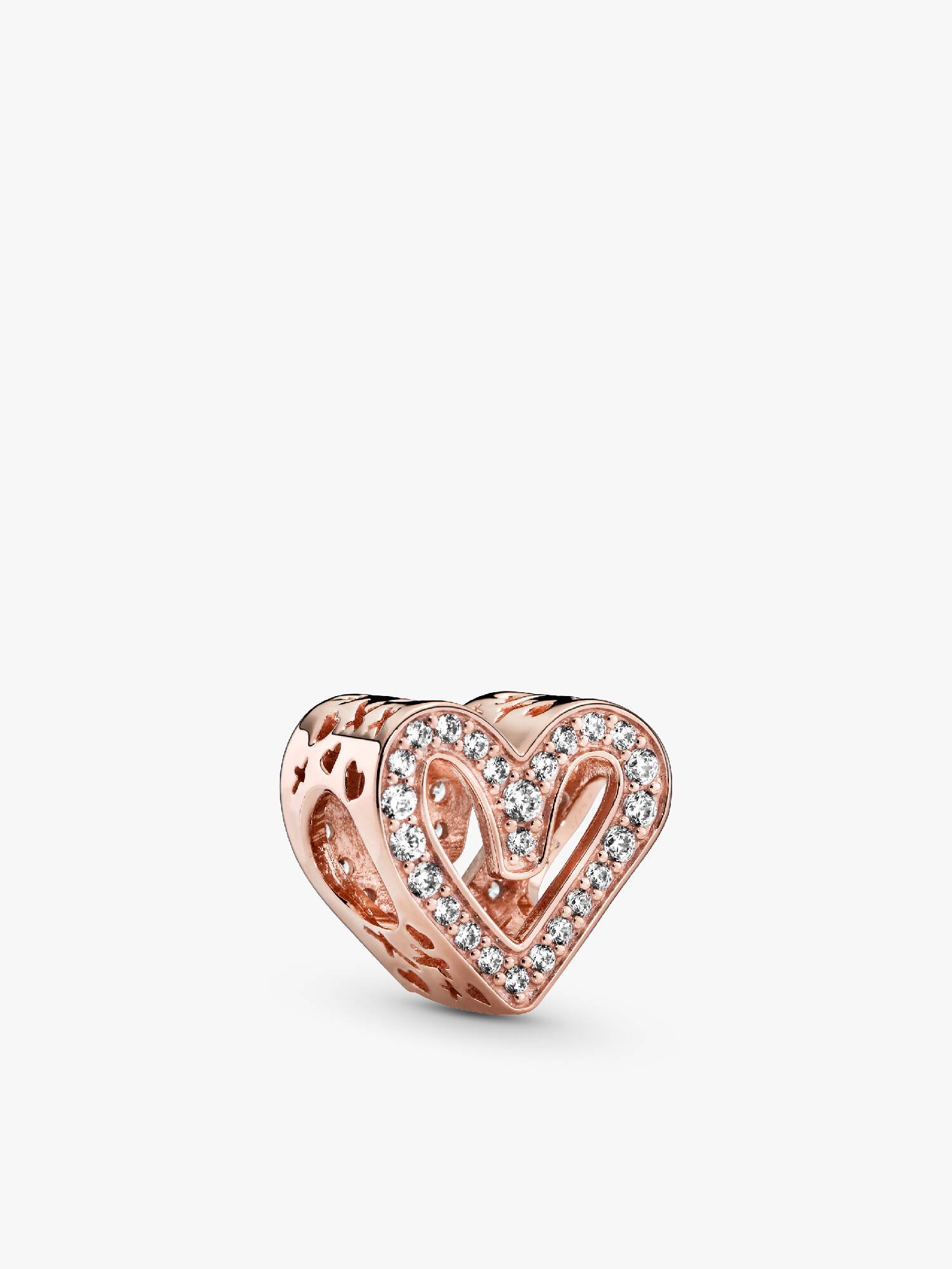 Charm resplandeciente Corazón de diseño libre