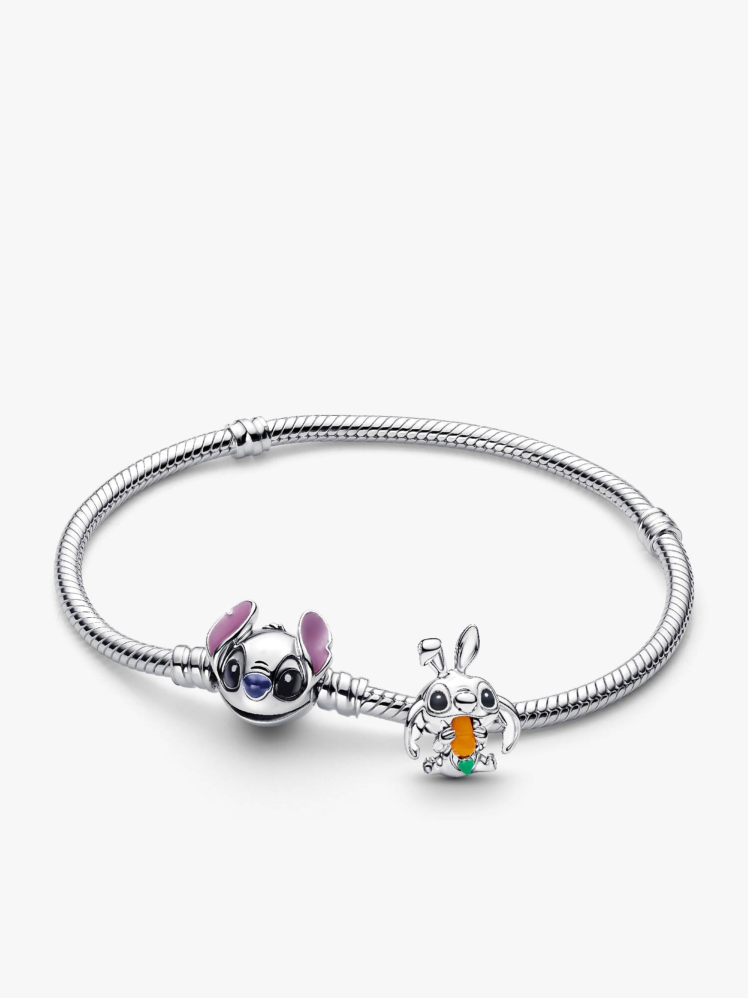 Set de Brazalete con Charm Disney Stitch Conejito de Pascua
