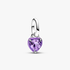 Charm Mini Colgante Corazón Chakra Púrpura Pandora ME Charm Mini Colgante Corazón Chakra Púrpura Pandora ME