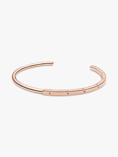 Brazalete rígido abierto I-D Pandora Signature
