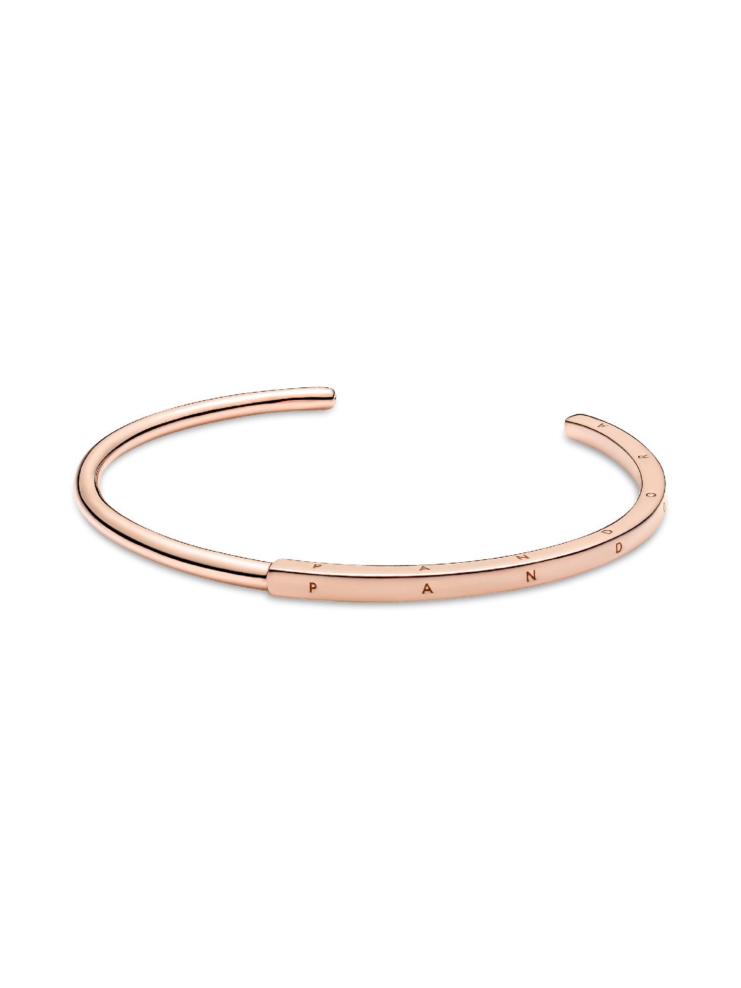 Brazalete rígido abierto I-D Pandora Signature