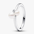 Anillo Dúo de Perlas Cultivadas de Agua Dulce Tratadas Anillo Dúo de Perlas Cultivadas de Agua Dulce Tratadas