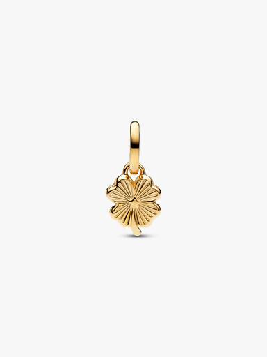 Charm colgante Trébol de la suerte blanco