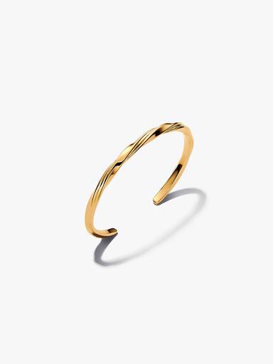 Brazalete trenzado abierto