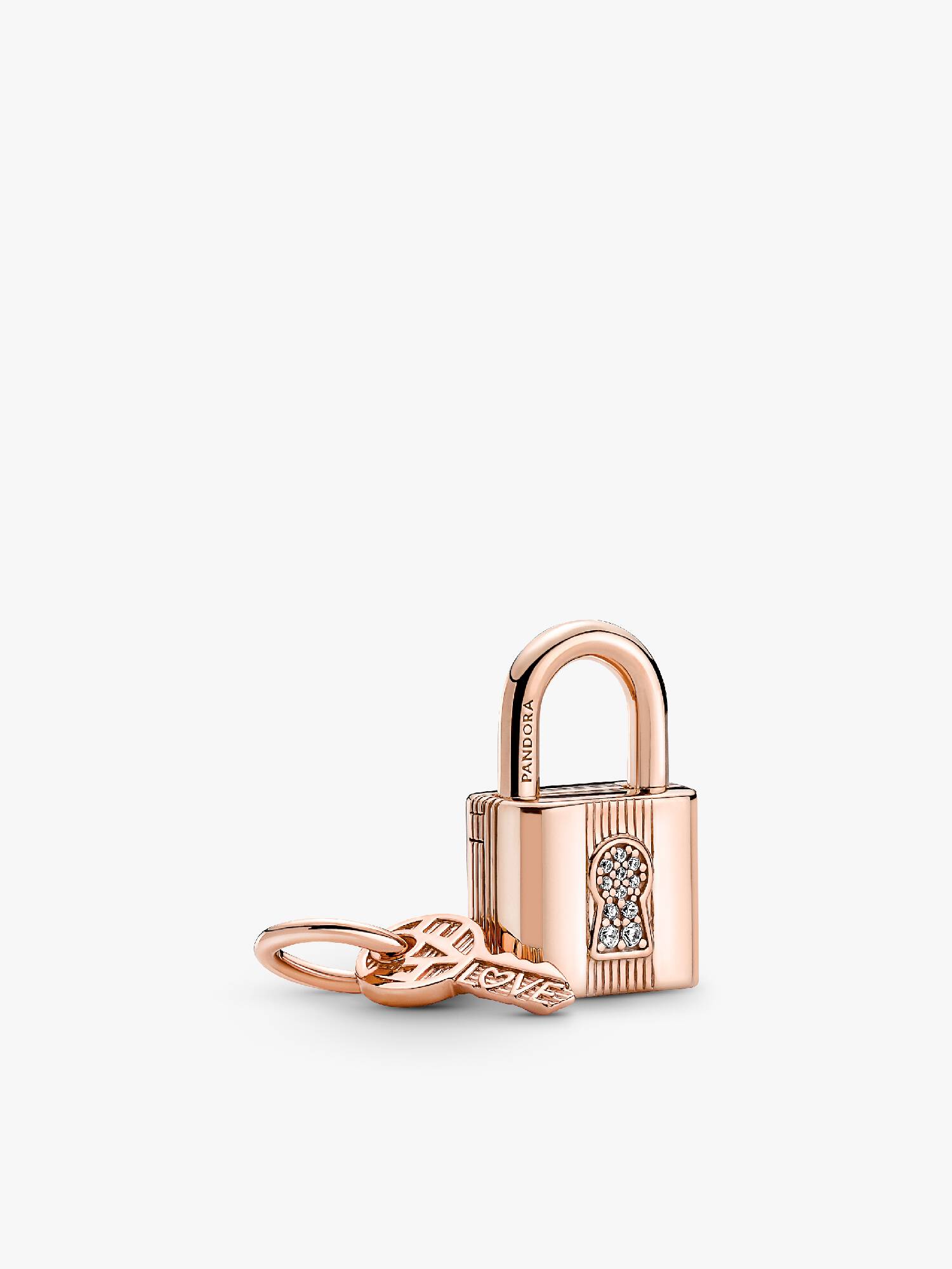 Charm colgante Candado y llave