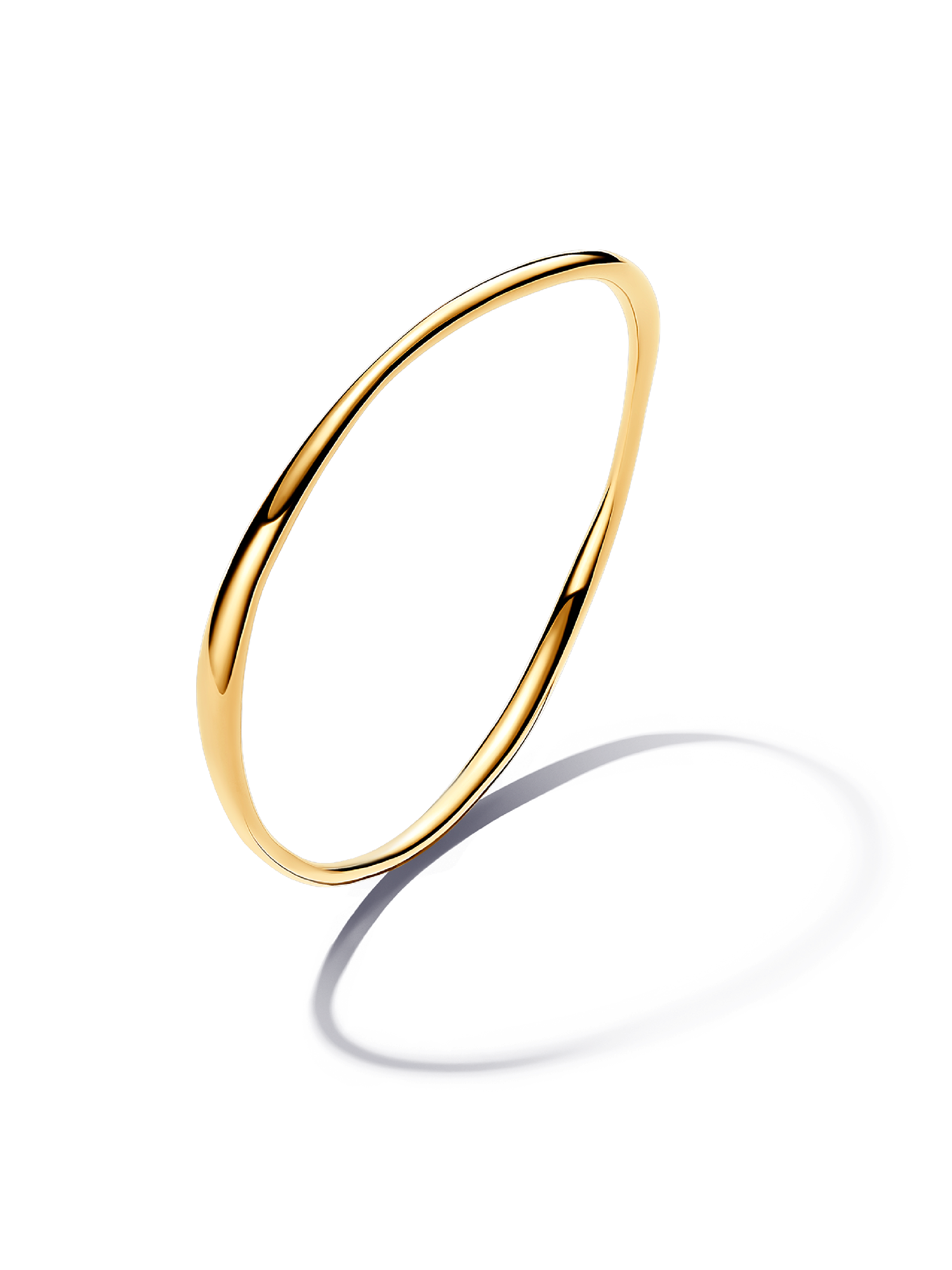 Brazalete rígido de forma orgánica