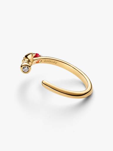 Anillo abierto con espada de Mulan de Disney