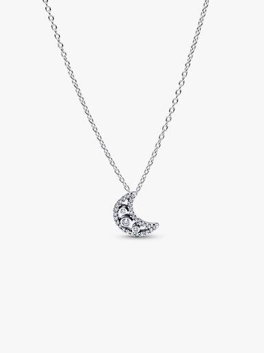 Collar con colgante Luna Creciente