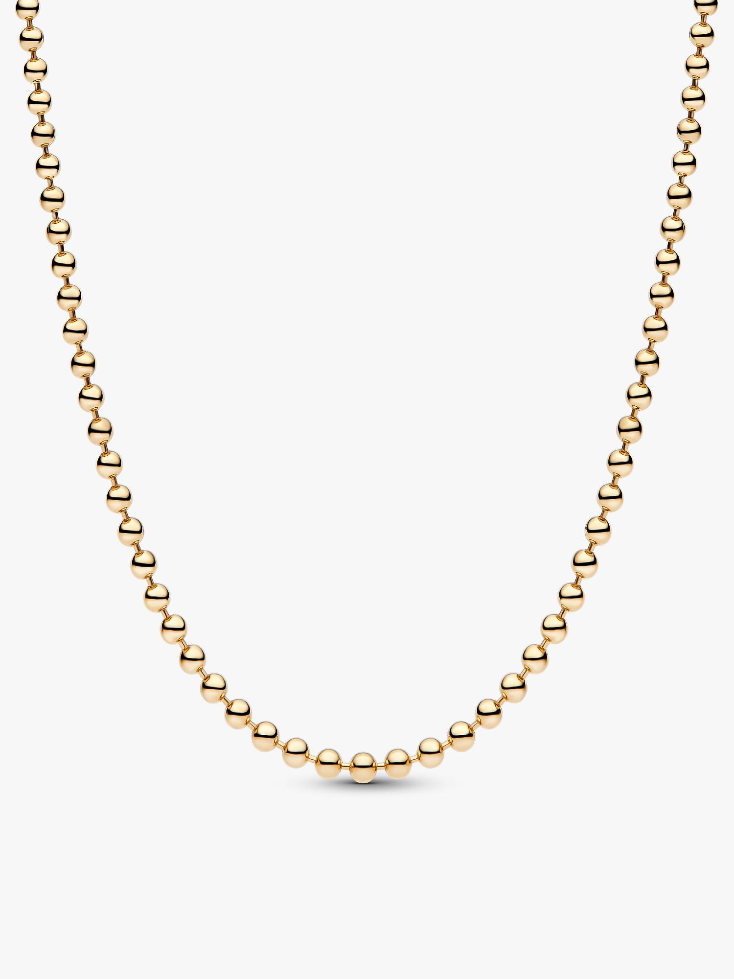 Collar cadena de bolas