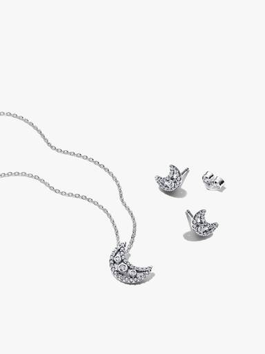 Set de regalo de joyería Luna creciente