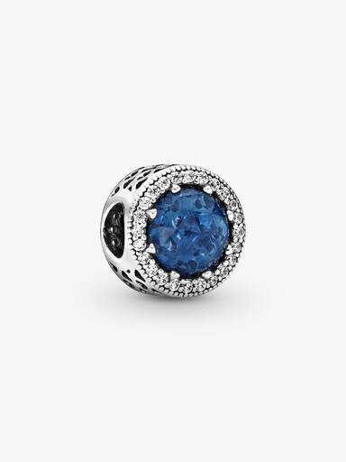 Charm Azul oscuro brillante