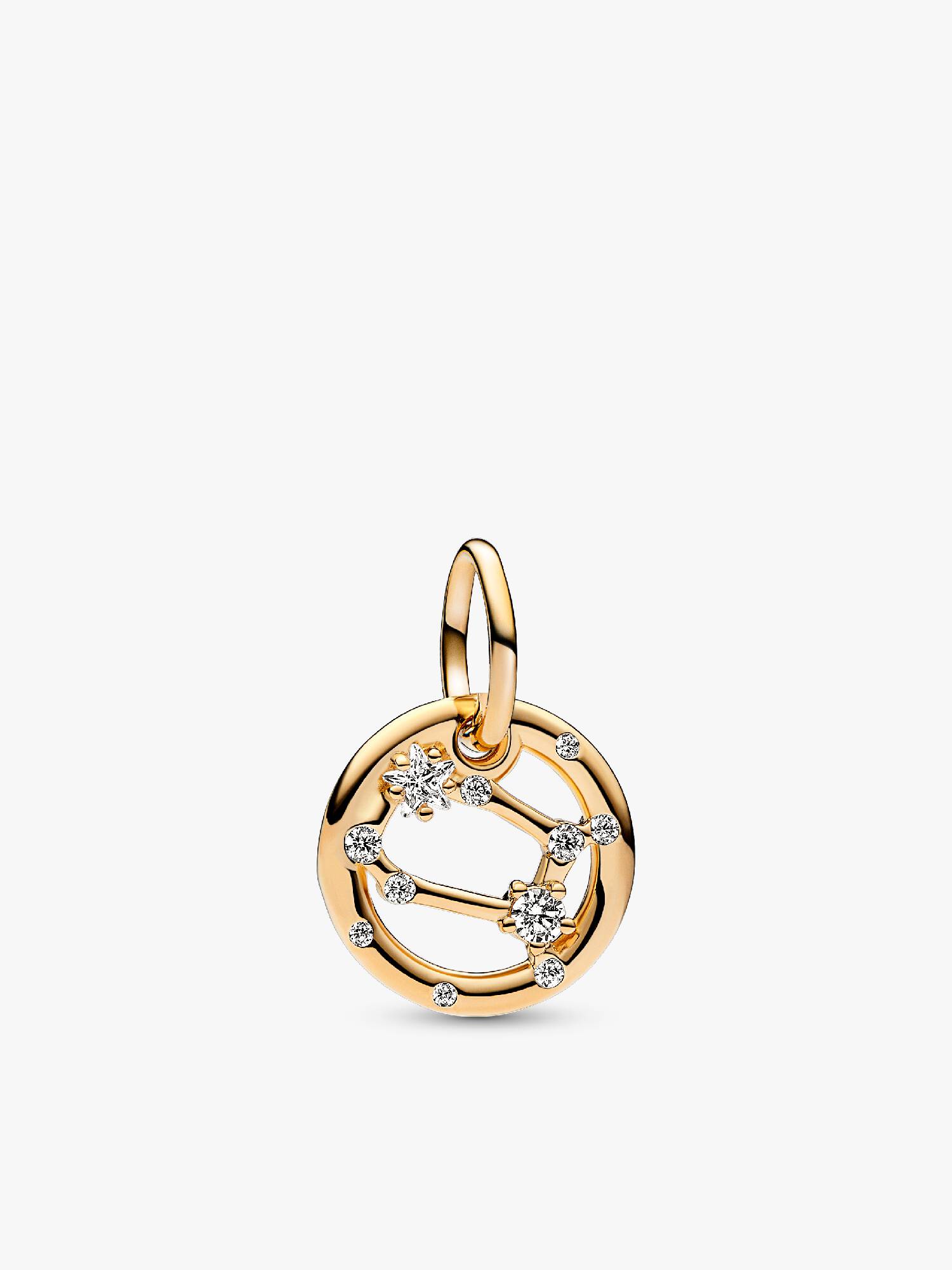 Charm colgante del signo zodiacal Géminis