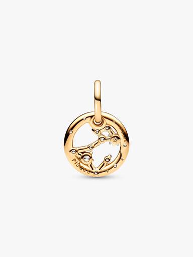 Charm colgante del signo zodiacal Piscis