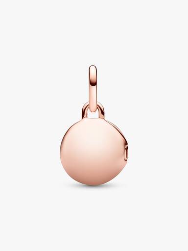 Charm Colgante Medallón Amor grabable que se puede abrir