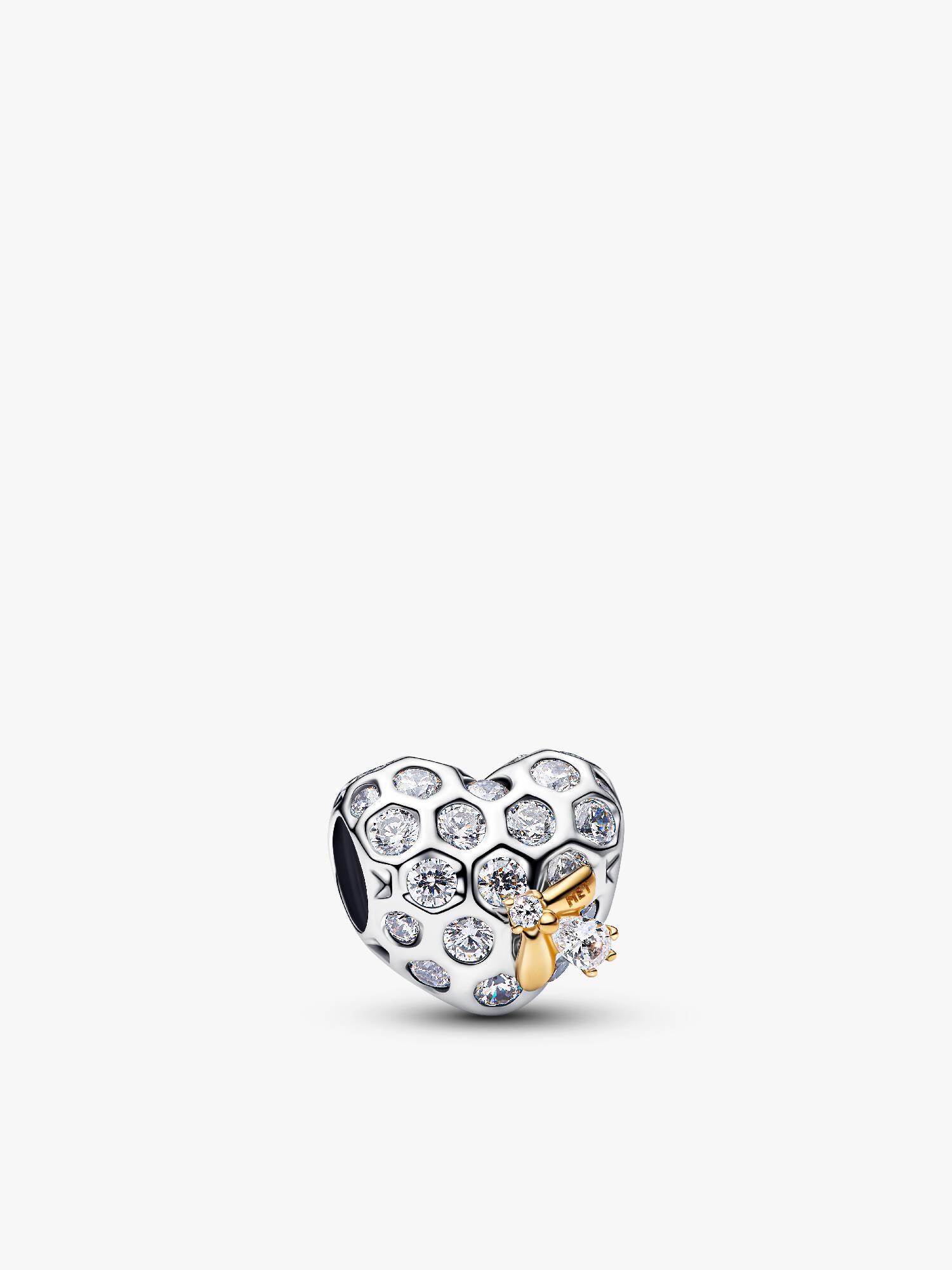 Charm Corazón con Abeja y Panal de Bridgerton