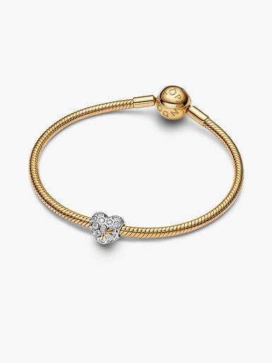 Charm Corazón con Abeja y Panal de Bridgerton