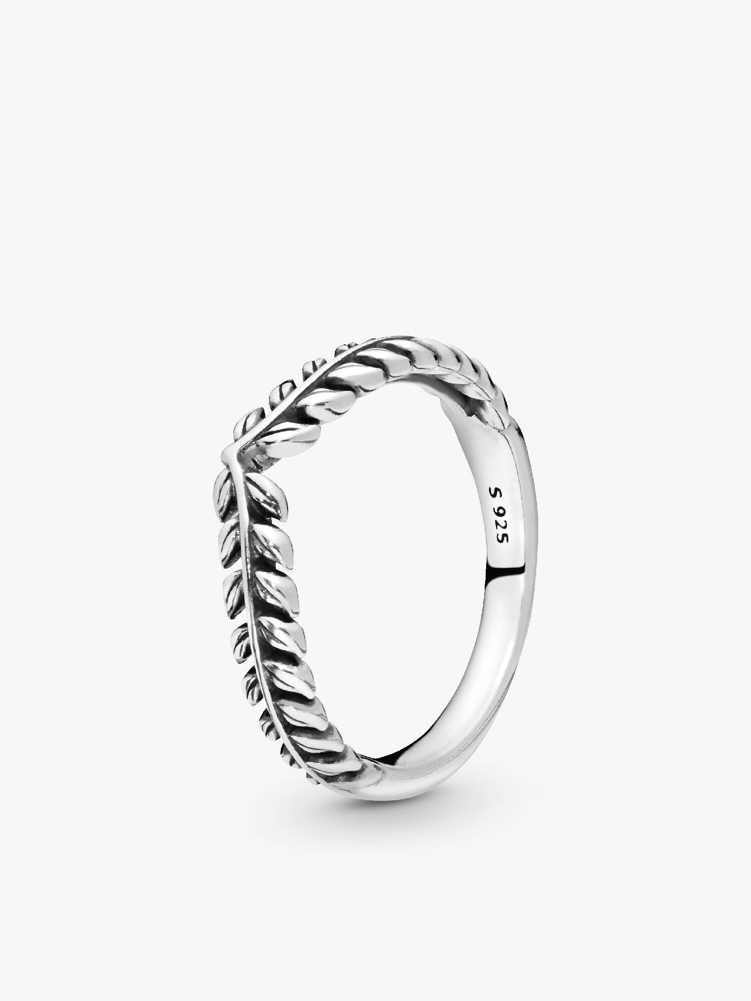 Anillo Hueso de los deseos Granos de trigo