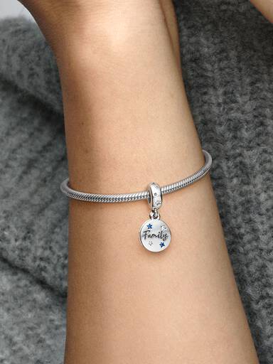 Charm Colgante Doble Amor de Familia
