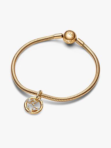 Charm colgante del signo zodiacal Piscis