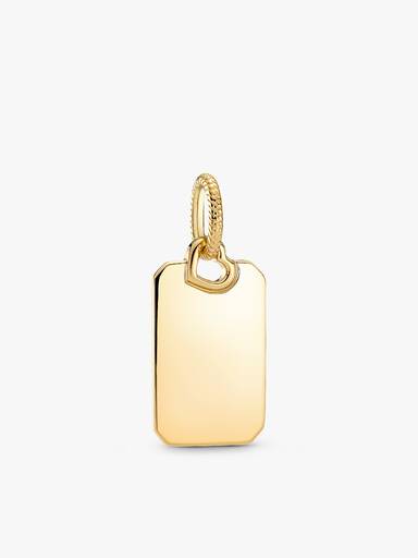 Set de Collar con Dije Rectangular Grabable