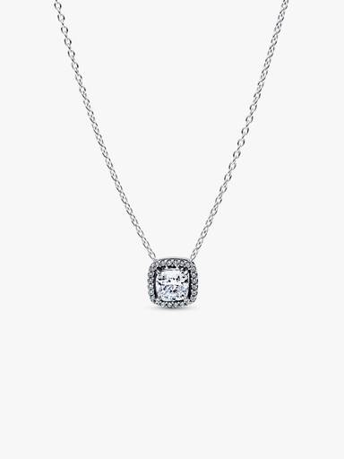Collar collier con colgante Halo