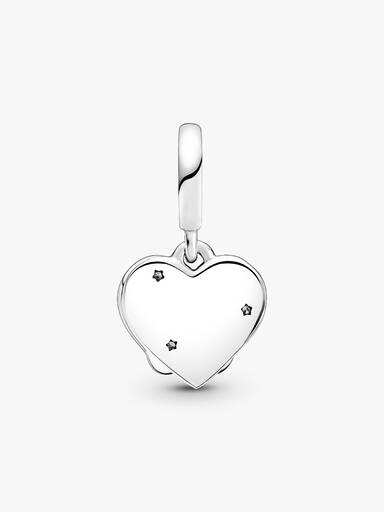 Charm colgante Gatos y corazones