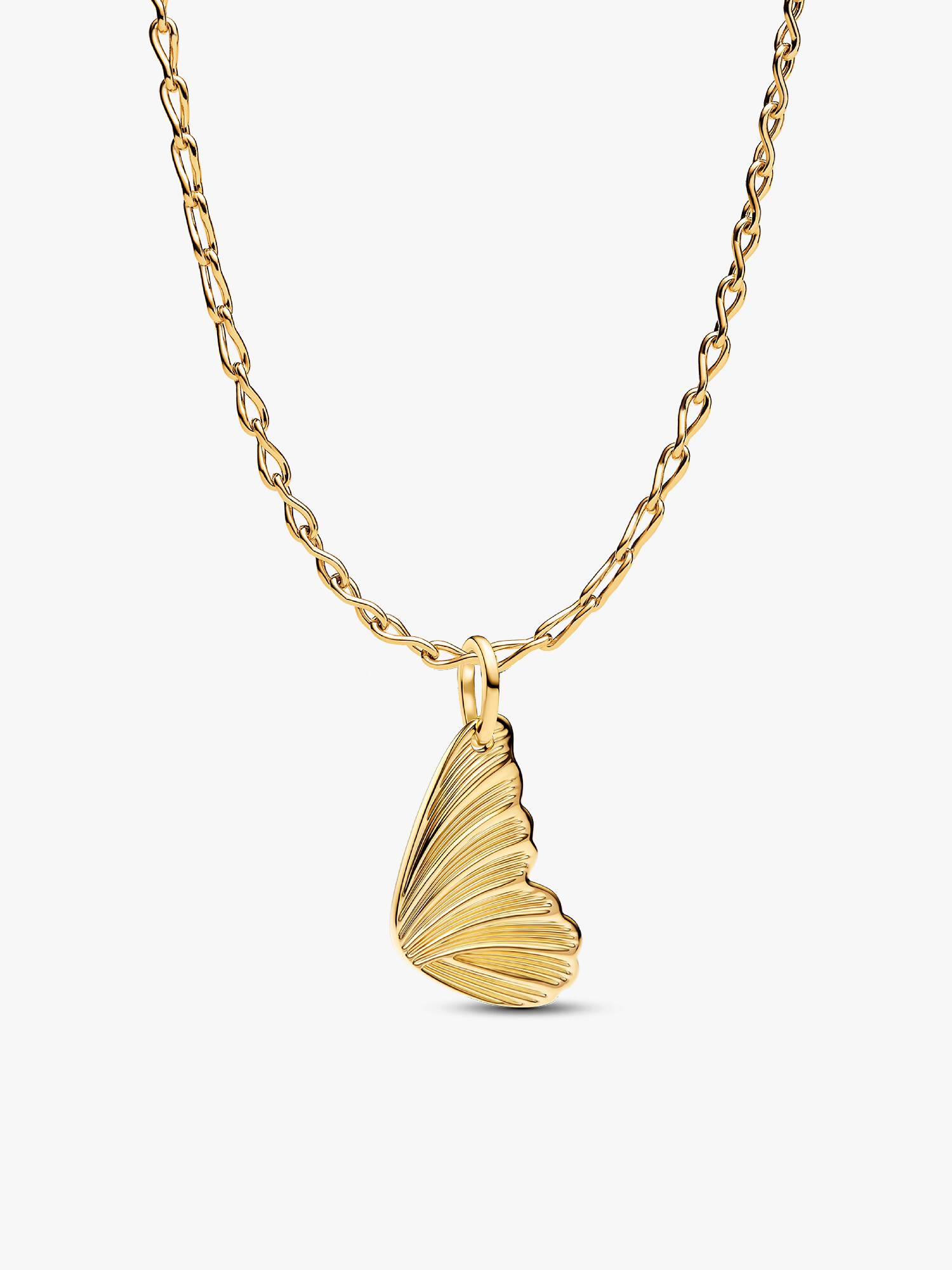 Collar con Dije de Alas de Mariposa Grabable