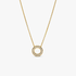 Collar collier Círculo de pavé con logotipo Pandora Collar collier Círculo de pavé con logotipo Pandora