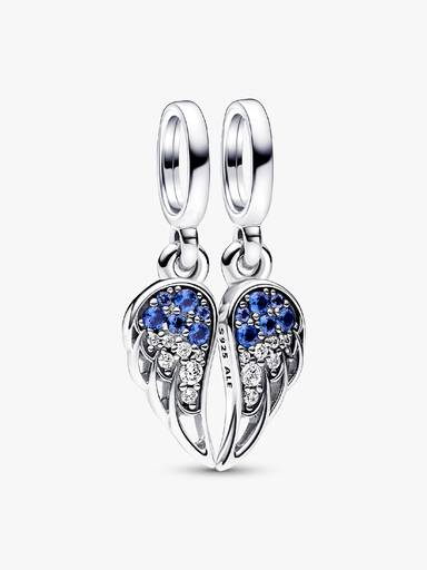 Charm Colgante Alas de Ángel Divisibles Brillantes