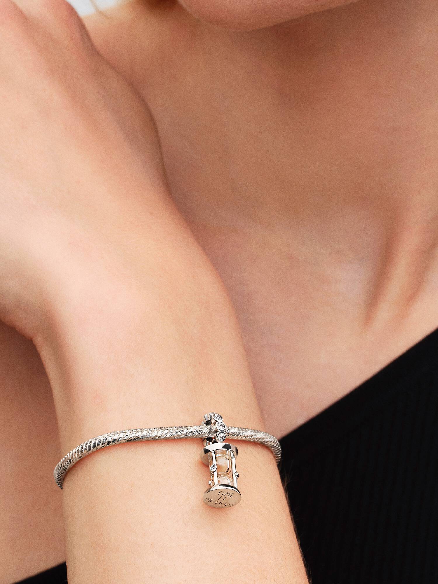 Charm colgante Reloj de arena