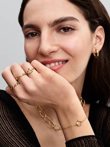 Anillo trenzado