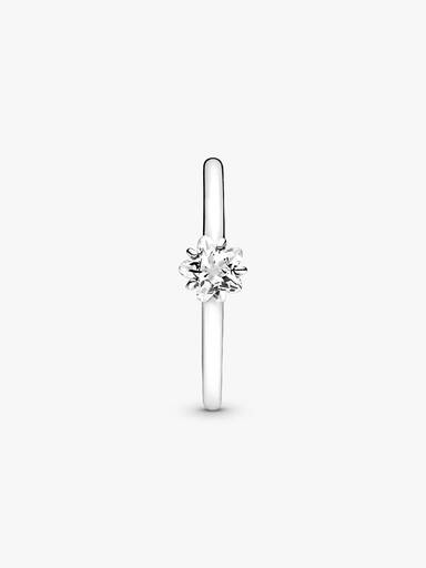 Anillo solitario Estrella celestial reluciente