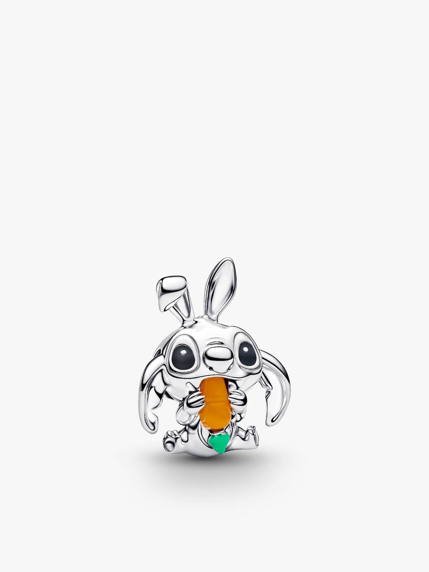 Charm Stitch de Disney con disfraz de Conejo de Pascua