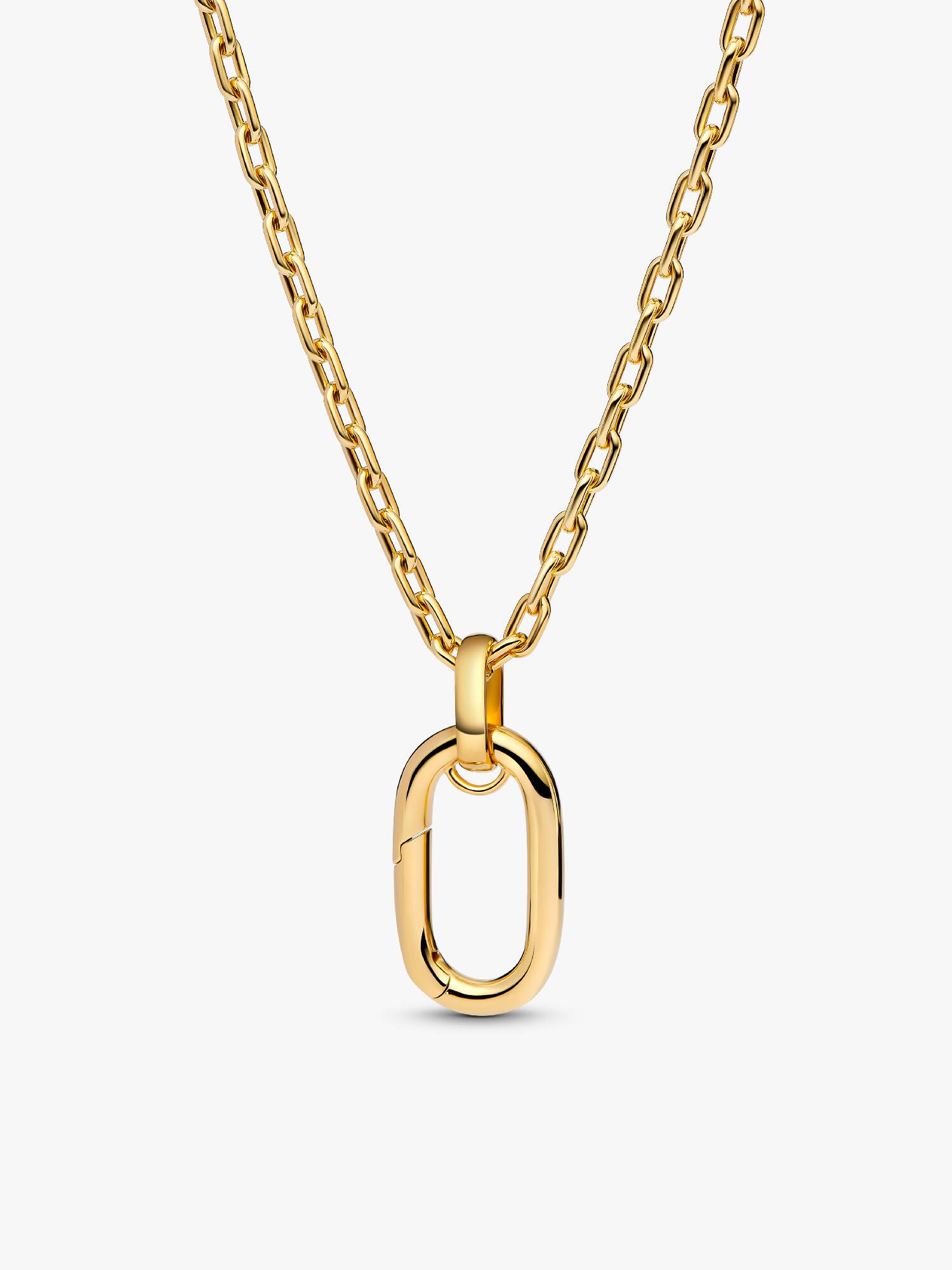 Collar de cadena de eslabones grandes que se pueden abrir