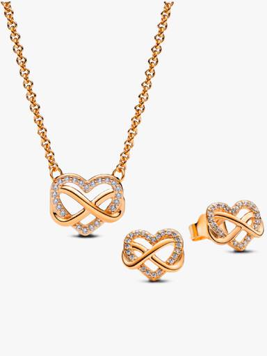 Set de joyas Corazón e Infinito