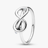 Anillo Nudo Infinito Plateado Anillo Nudo Infinito Plateado