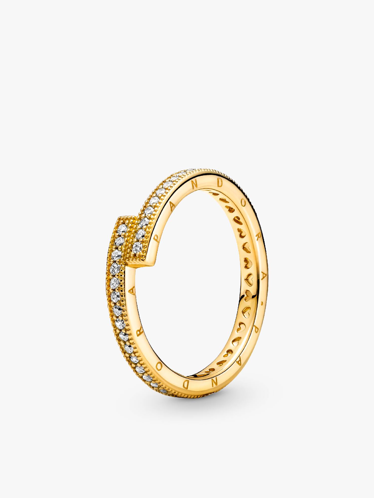 Anillo sobrepuesto reluciente
