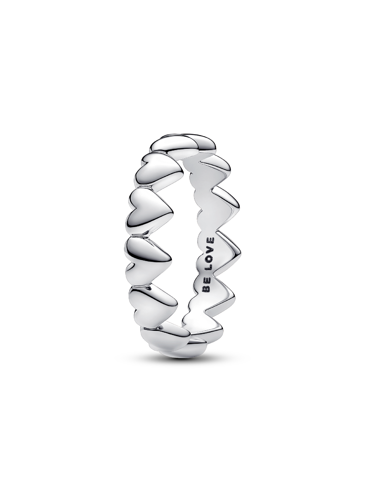 Anillo Fila de Corazones
