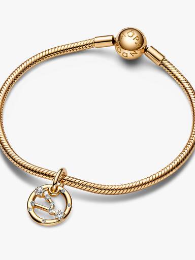 Charm colgante del signo zodiacal Tauro
