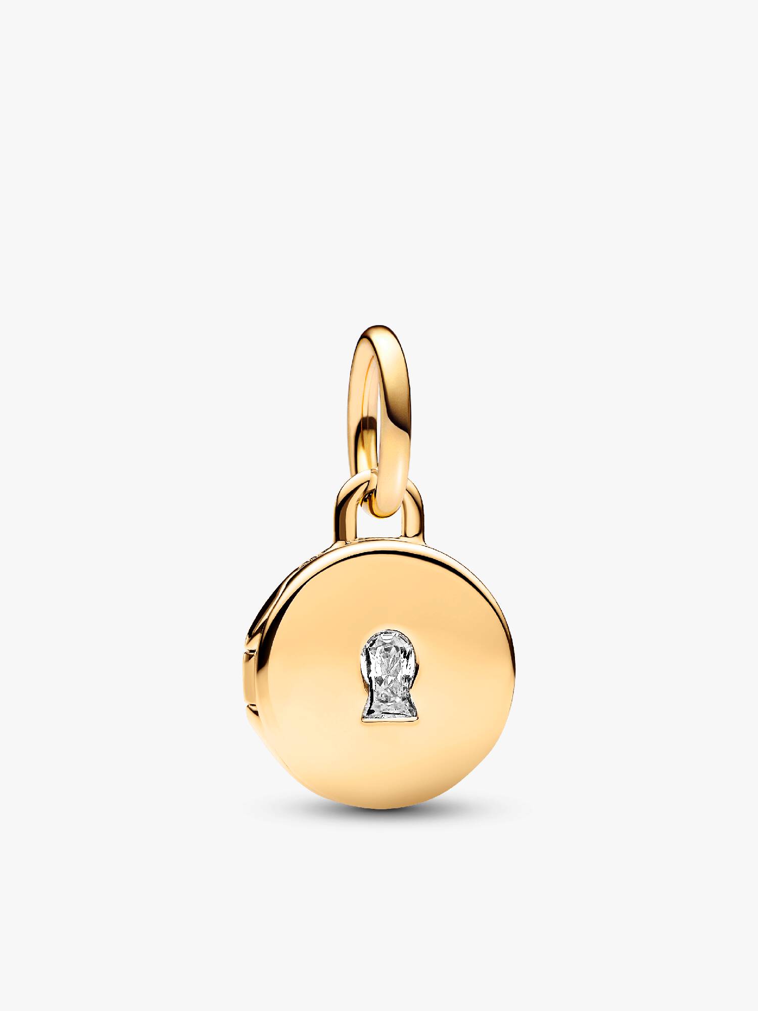 Charm Colgante Medallón Amor grabable que se puede abrir